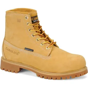 Carolina Men's Journeyman Lo 6" WP Slip Resist Work Boot -Wheat- CA3045