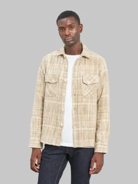 3sixteen Crosscut Flannel Alabaster Jacquard