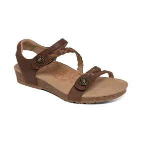 Aetrex Jillian Sandal - Dark Brown