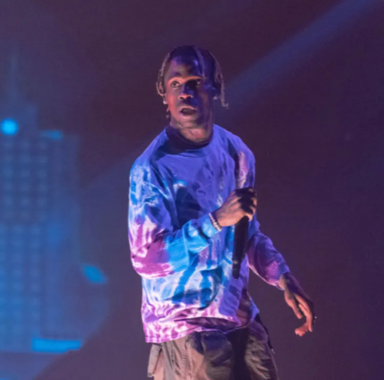 Astroworld Tour Tie-Dye Long Sleeve Tee