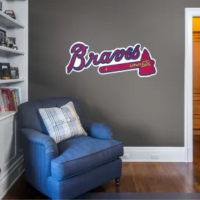 Atlanta Braves: Logo - Officially Licensed MLB Removable Wall Decal