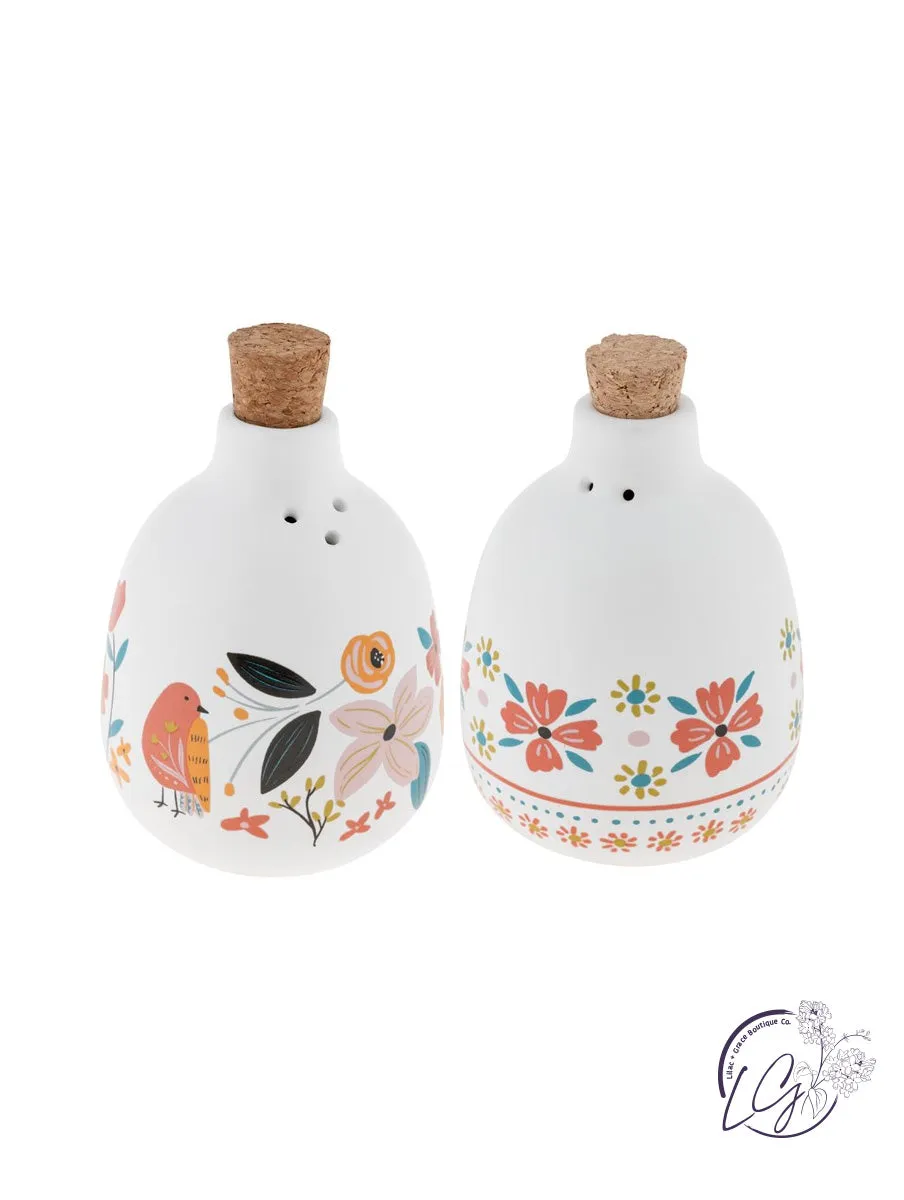 Ava Salt & Pepper Shakers