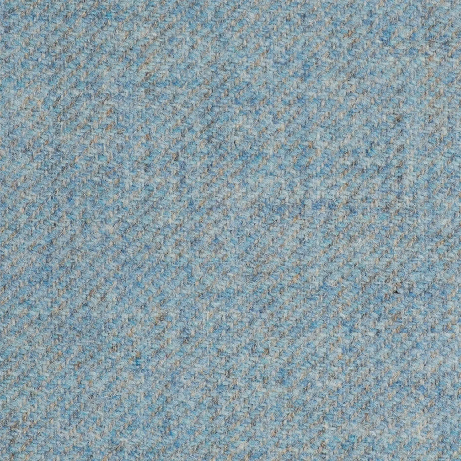 Baby Blue Twill Coral Tweed All Wool