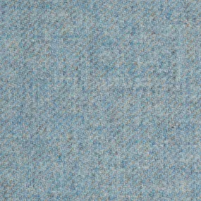 Baby Blue Twill Coral Tweed All Wool