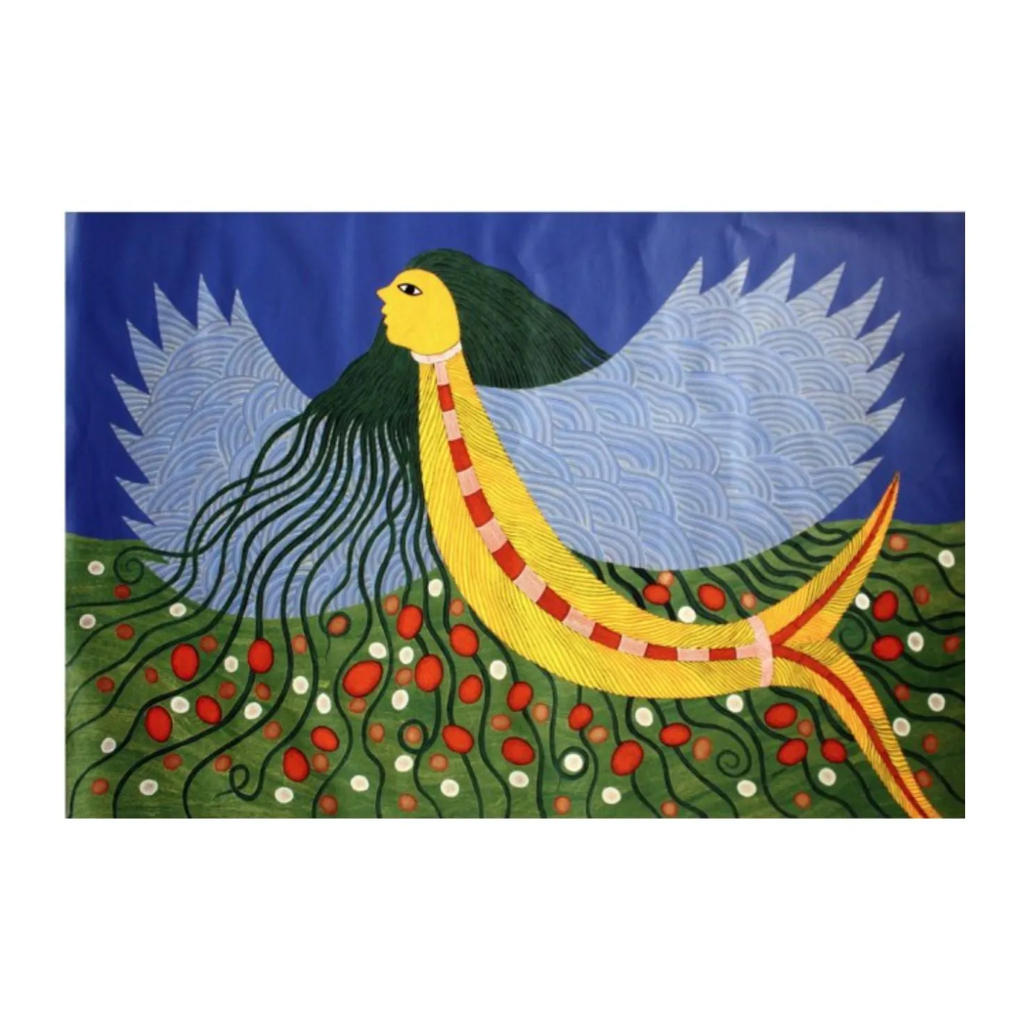 Beautiful Gond Art DIY Canvas for Painting