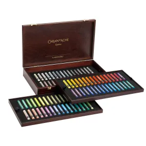 Caran d'Ache Neopastel Artists Oil Pastels Wooden Box of 96