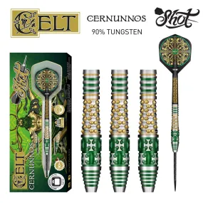 Celt Cernunnos Steel Tip Dart Set-90% Tungsten Barrels