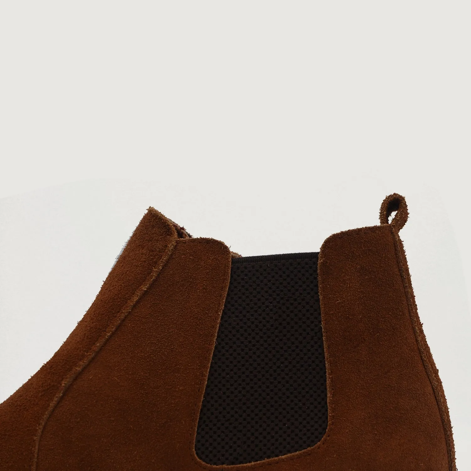 Clarkson Chelsea Brown Suede Leather Boots