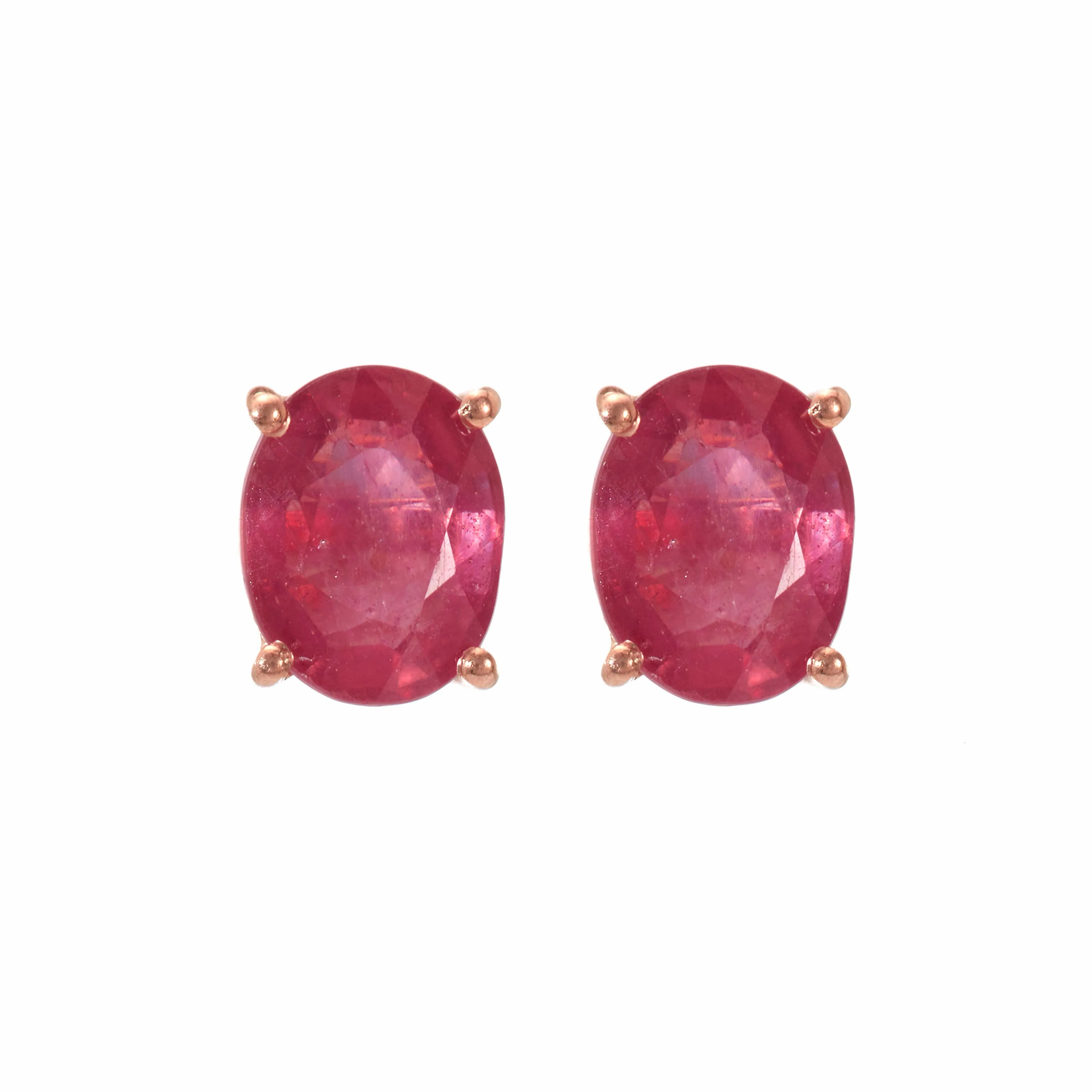 Earrings - Ruby Studs