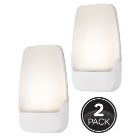 GE Automatic LED Plug-in Night Light, Light Sensing, 5 in, 2-Pack - Walmart.com