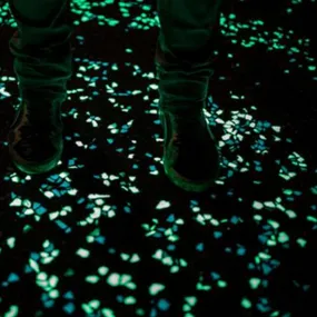 Glow-In-The-Dark Garden Pebbles