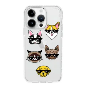 iPhone Case -  Dogs With Glasses