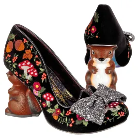 Irregular Choice Womens Forest Forager High Heels - Black