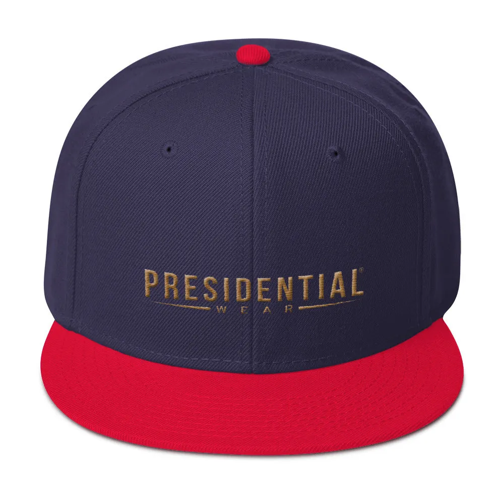 Presidential Wear Gold Snapback Hat