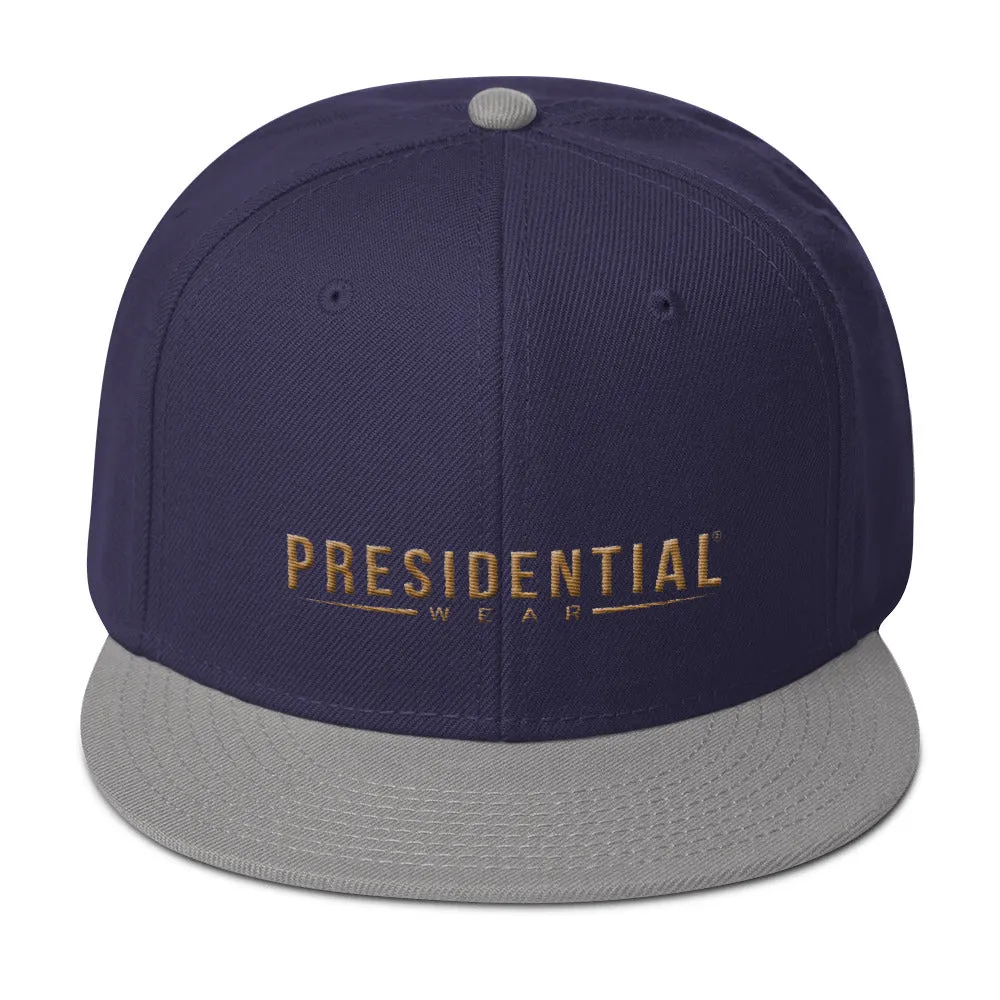 Presidential Wear Gold Snapback Hat