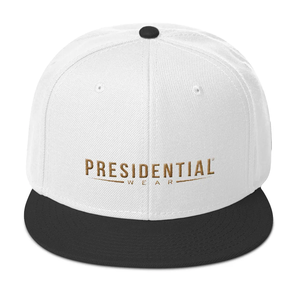 Presidential Wear Gold Snapback Hat