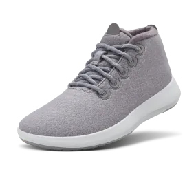 Women's Wool Runner-up Mizzles - Medium Grey (Light Grey Sole)